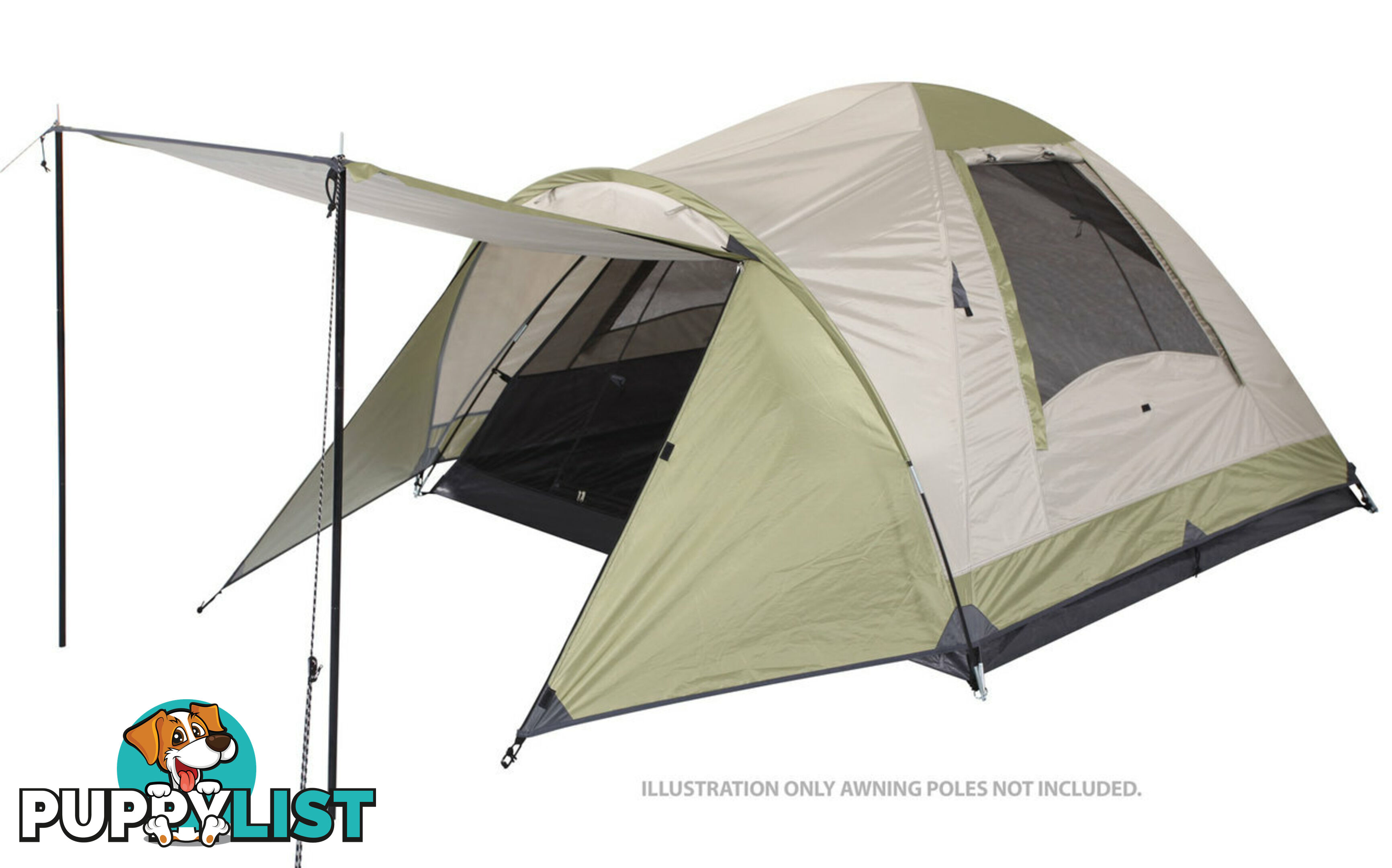 Oztrail Tasman 3V Tent (3 Person) - DTMTAS3V - Oztrail - 9320531045853