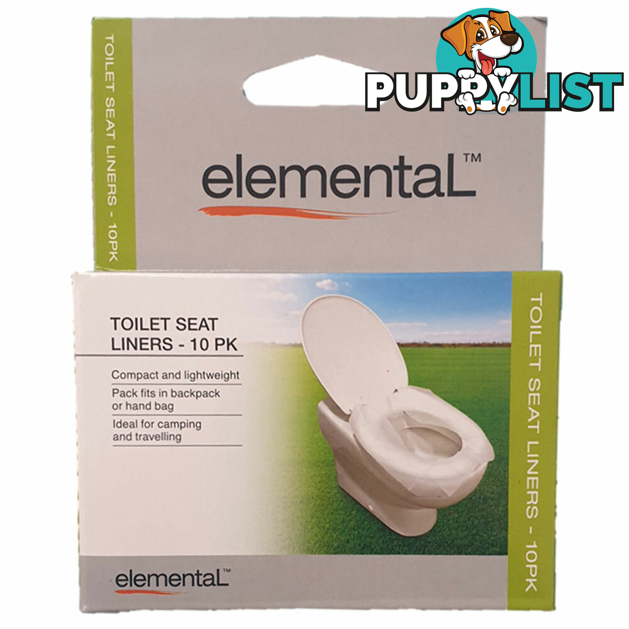 Elemental Toilet Seat Liners 10 Pack | Over 75% OFF - GMA1180 - Elemental - 9316533011804