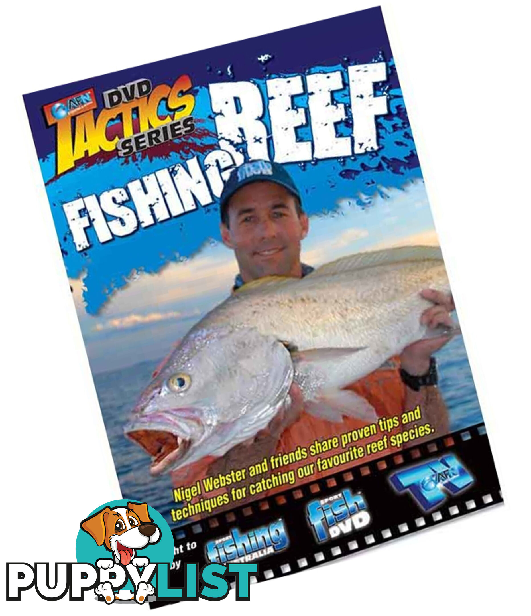 AFN Reef Fishing Tactics Fishing DVD - DVD3421 - AFN - 9313000023421