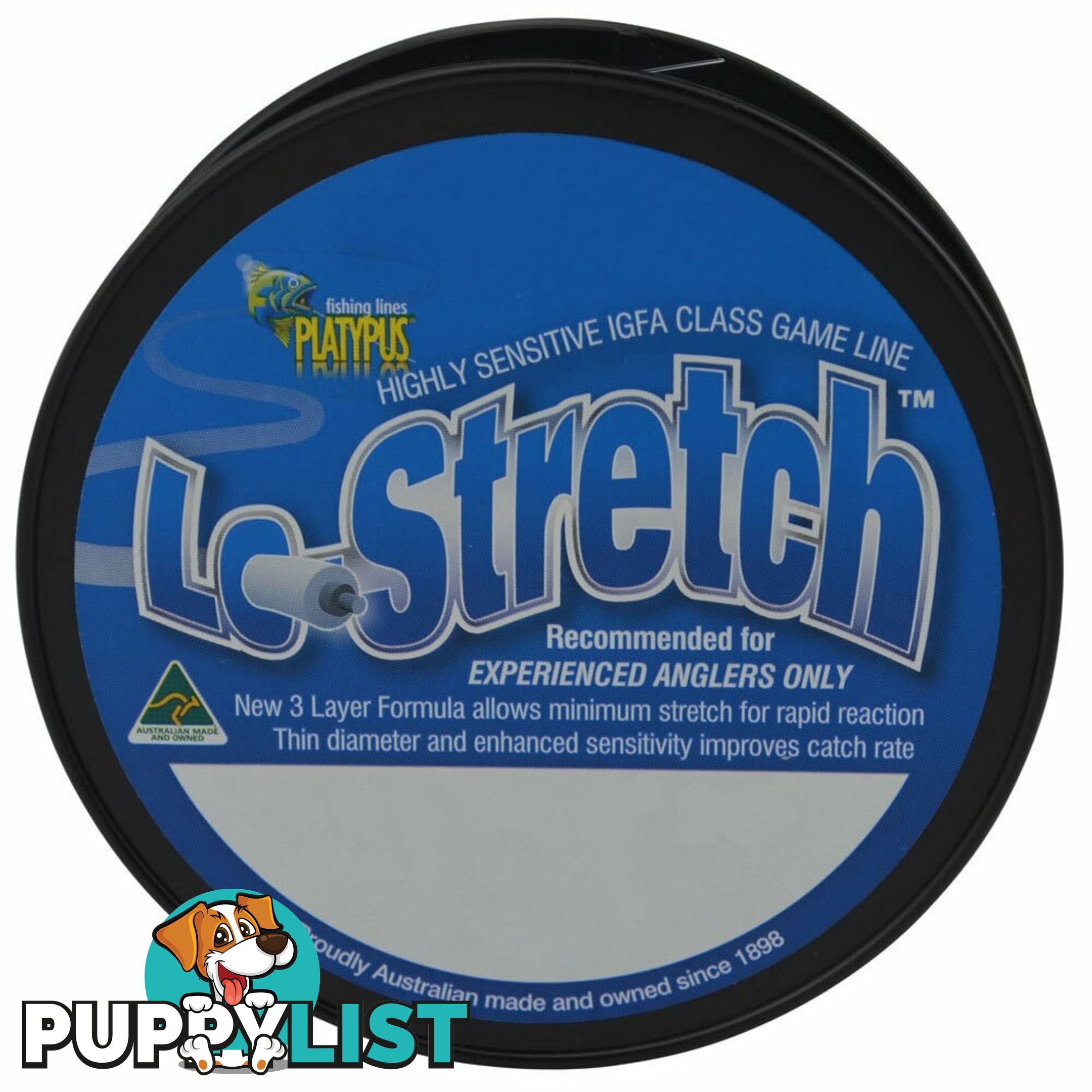 Platypus Lo Stretch Fishing Line (300 metre spool) - Platy-Lo - Platypus Line