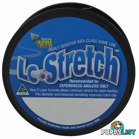 Platypus Lo Stretch Fishing Line (300 metre spool) - Platy-Lo - Platypus Line