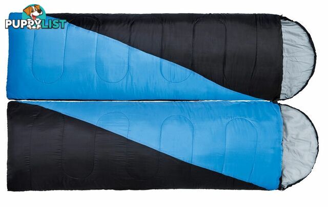 Oztrail Fraser Sleeping Bags (Twin Pack) 0 Degree - SBH-FRTP-C - Oztrail - 9320531063390