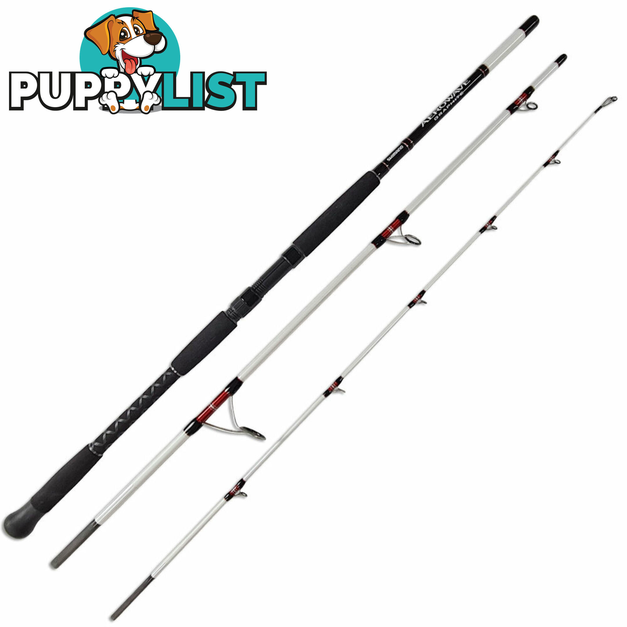 Shimano Aerowave Graphite Surf/Rock Fishing Rods - AROG - Shimano