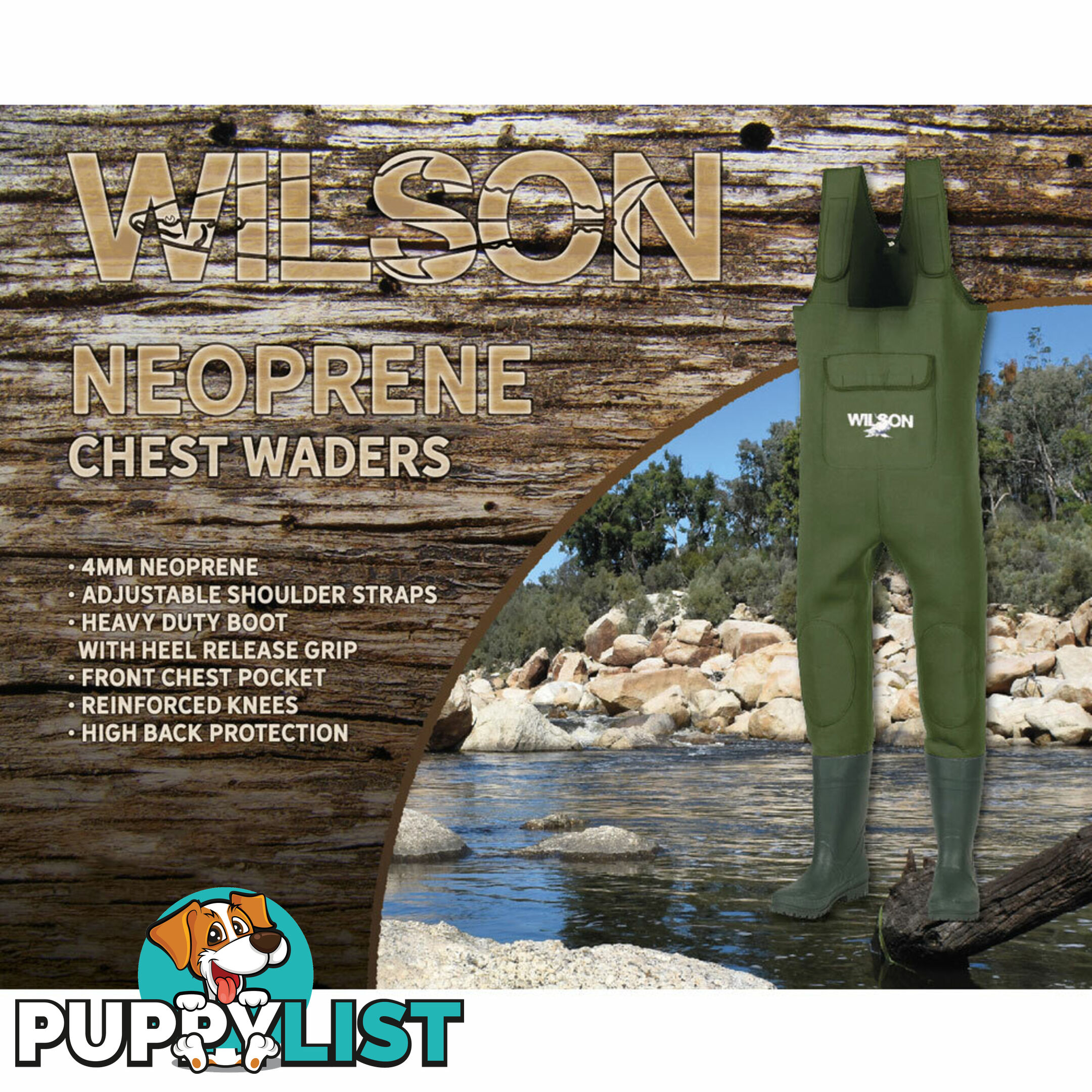 Wilson Neoprene Waders - WADERNEOPRENE - Wilson