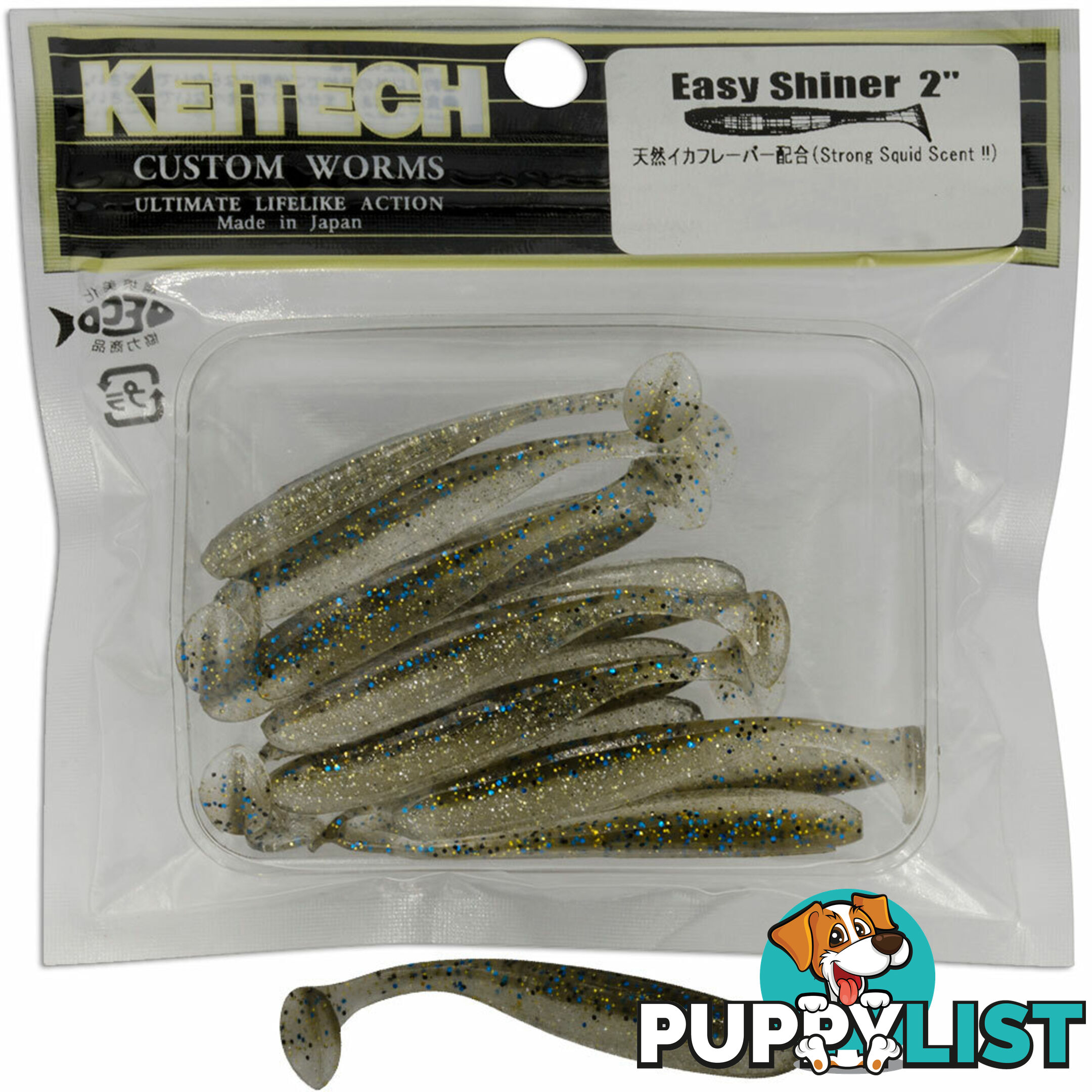 Keitech Easy Shiner Lures - KTESHN - Keitech