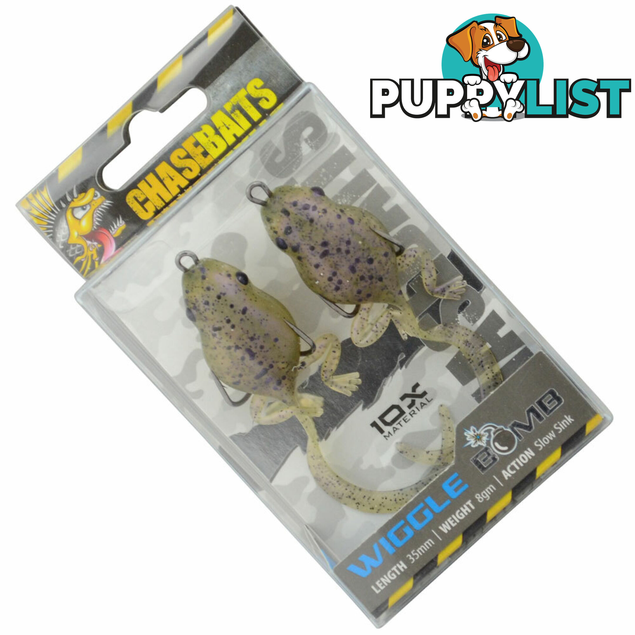 Chasebaits Wiggle Bomb Lures Tadpole - WBLURE - Chasebaits