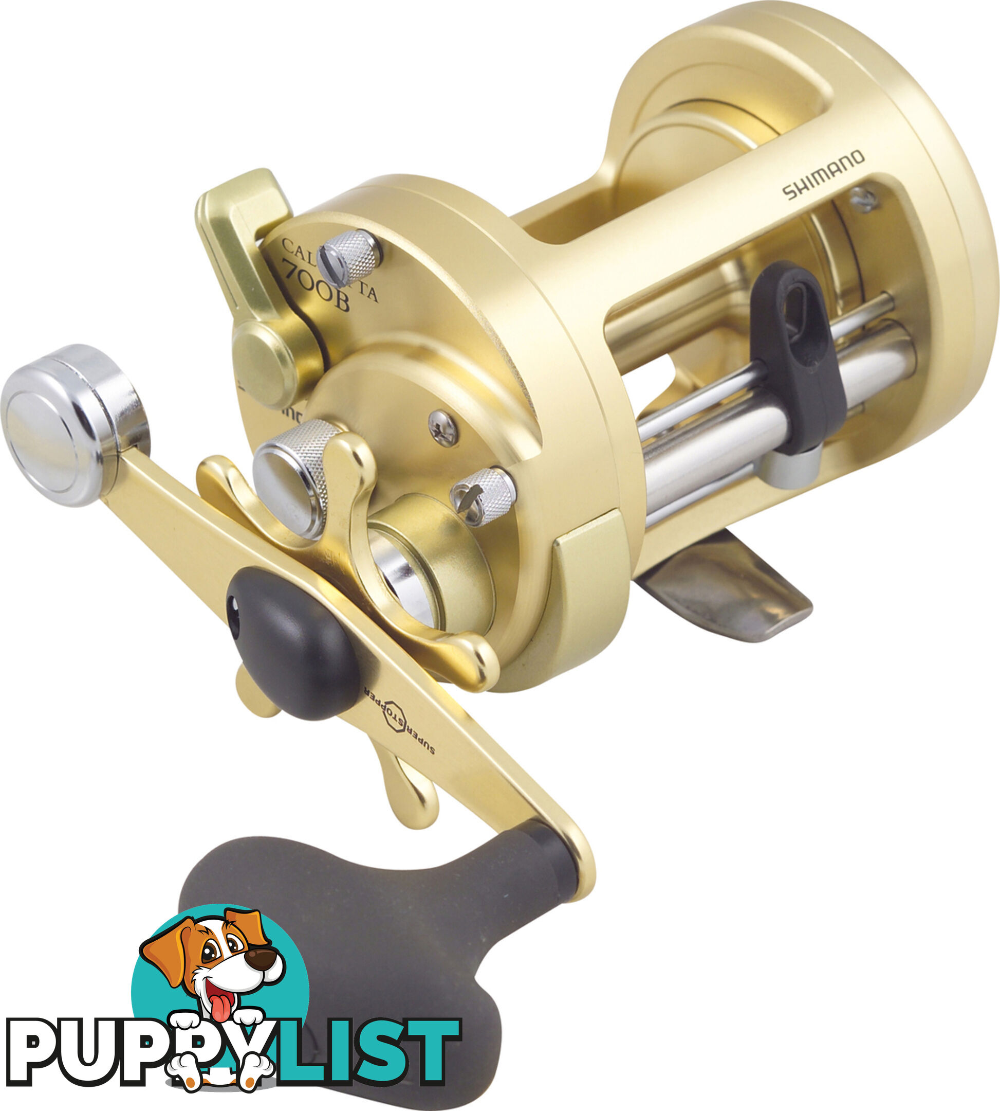 Shimano Calcutta CT 700b baitcaster Fishing Reel - CT700B - Shimano - 022255066785