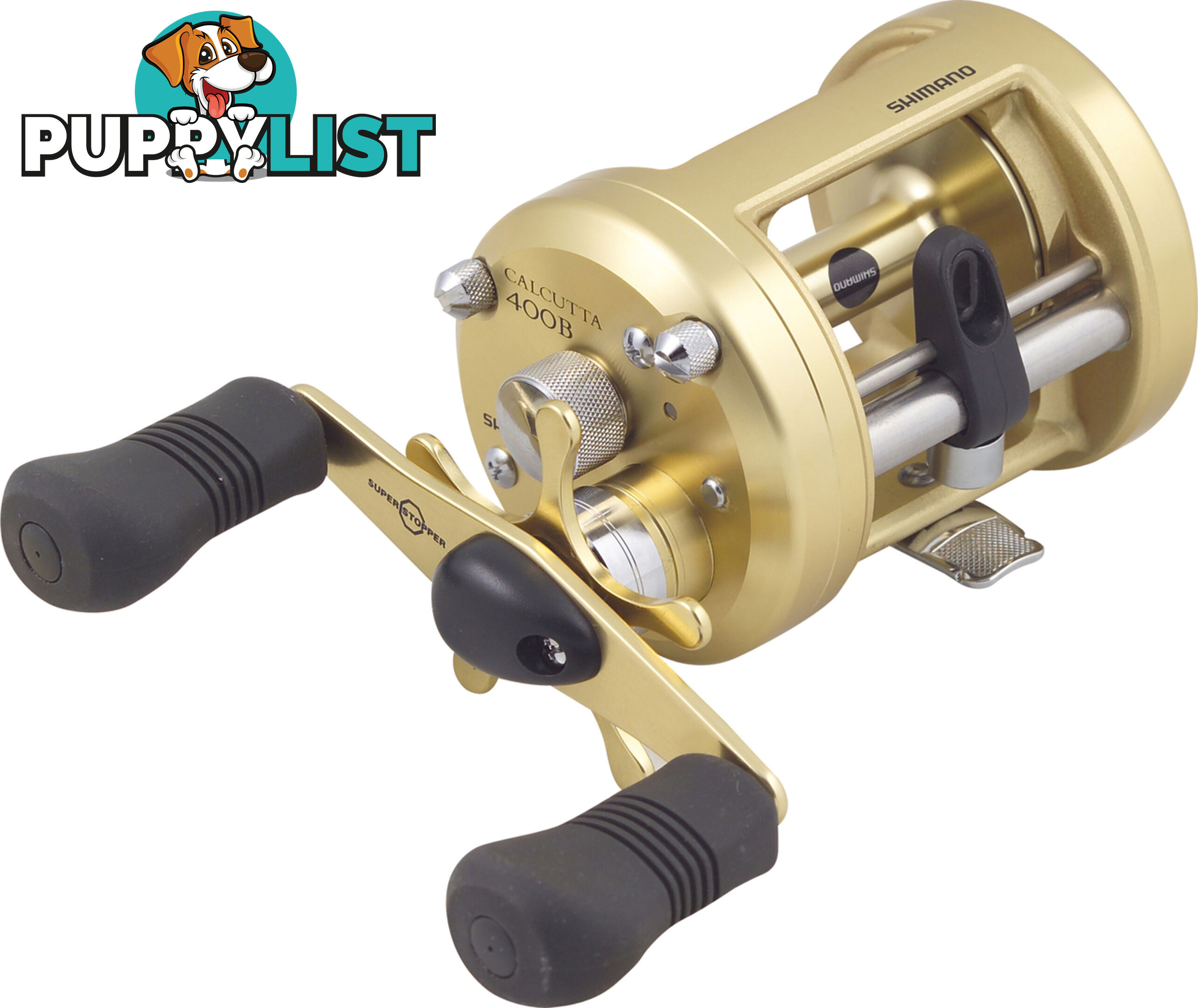 Shimano Calcutta CT 400b baitcaster Fishing Reel - CT400B - Shimano - 022255066761