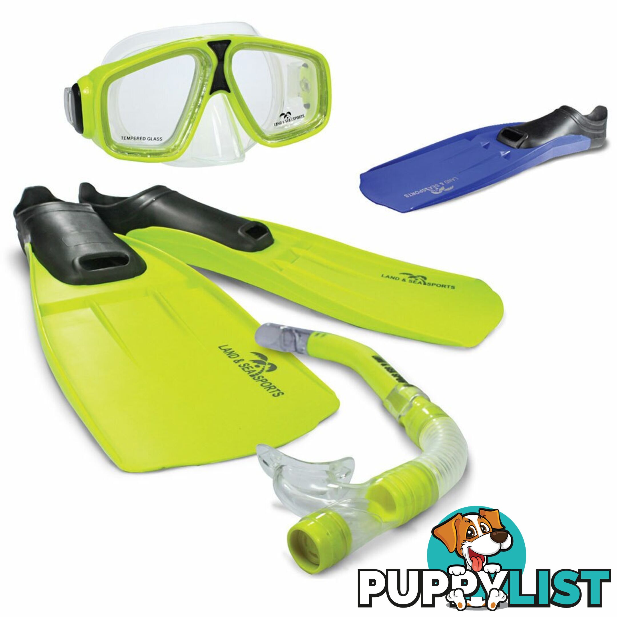 Land And Sea Adventurer Snorkel Set - ADVENTURER SET - Land and sea