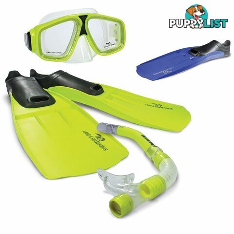 Land And Sea Adventurer Snorkel Set - ADVENTURER SET - Land and sea