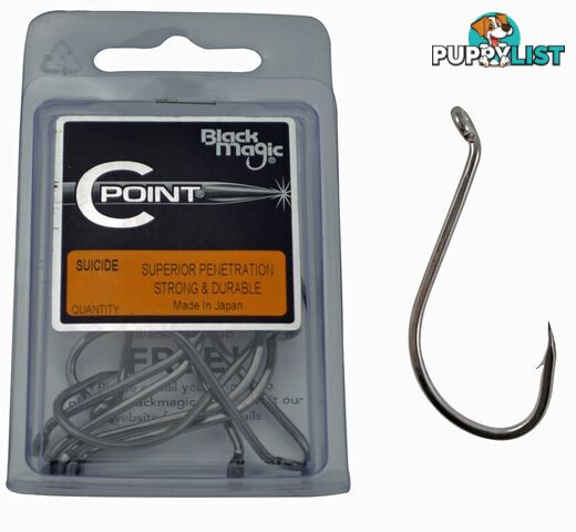 Black Magic C Point Suicide Hooks Box - C-Point - Black Magic Tackle