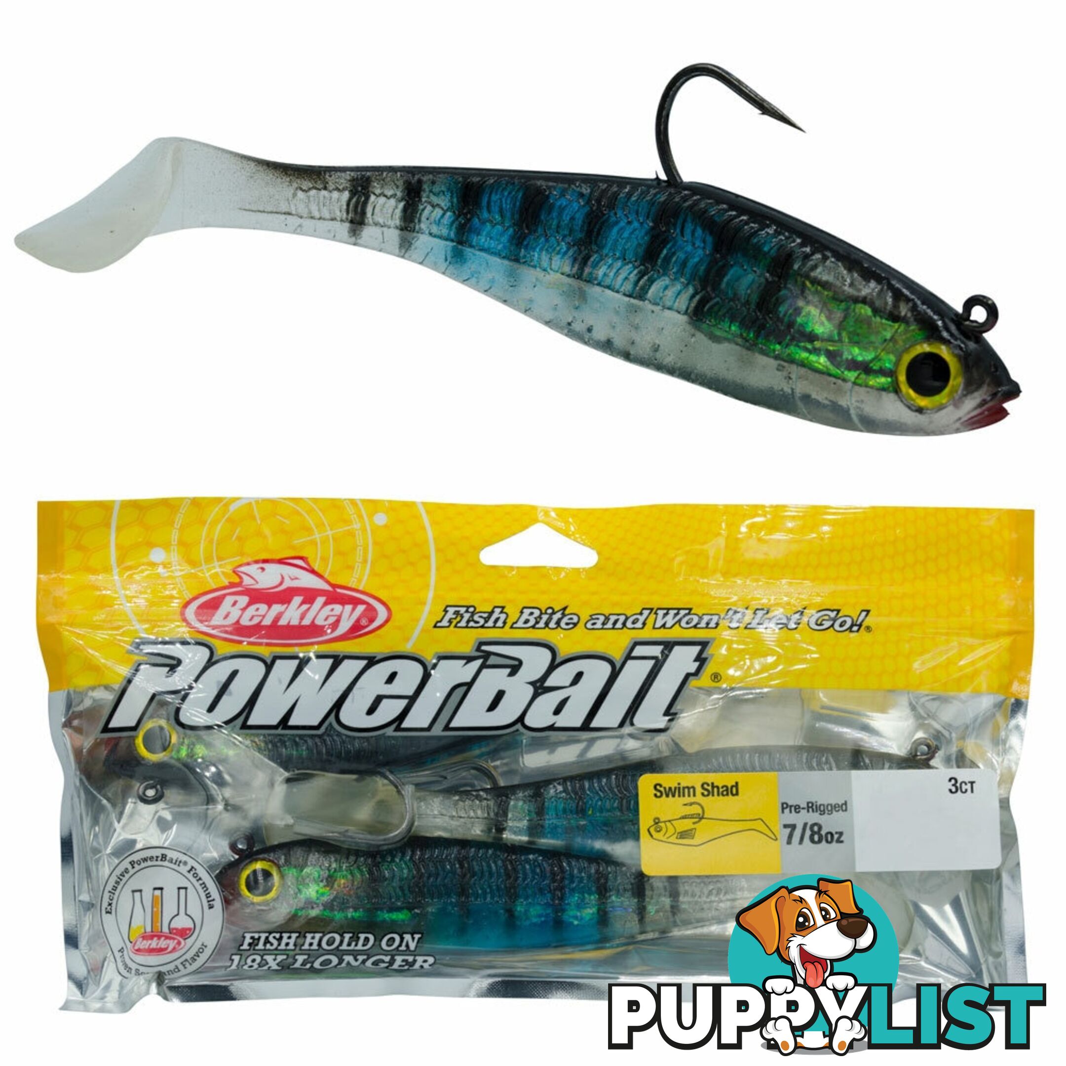 Berkley Powerbait Swim Shad Lure 6 Inch - BPBTSS6 - Berkley