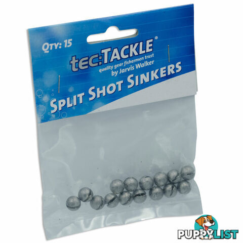 Split Shot Sinkers - SSSINKP - Jarvis Walker