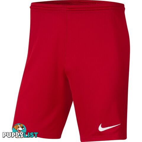 Nike Mens Dri-Fit Park Shorts - Red - NIKE