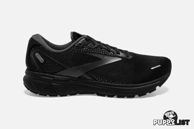 Brooks Mens Ghost 14 D Black - BROOKS