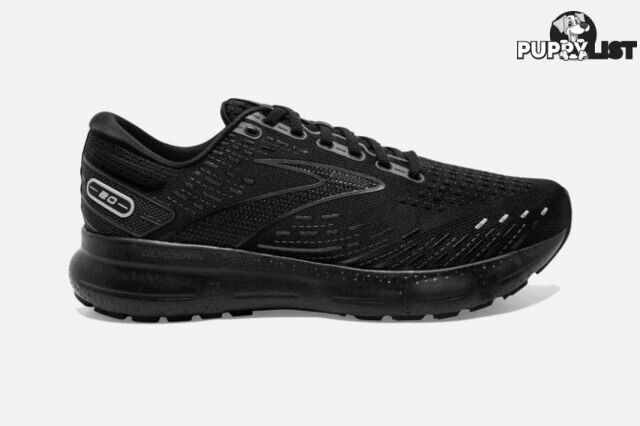 Brooks Glycerin 20 D Mens Running Shoe - Black - BROOKS