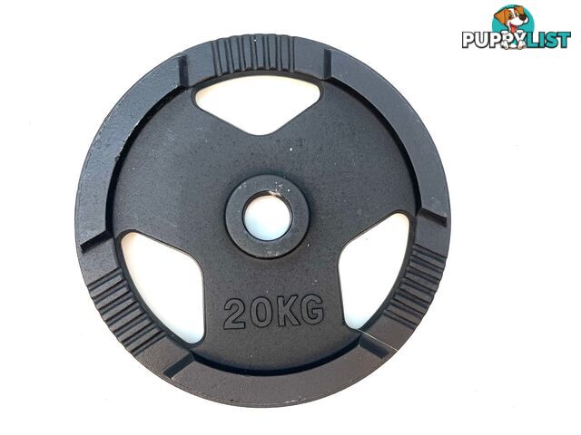 VEO Olympic 3 Grip Cast Iron Plate 20KG - VEO