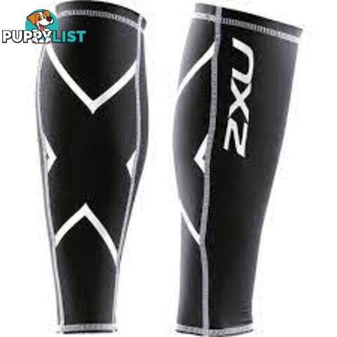 2XU Mens Compression Calf Guards - 2XU - 9336340101291