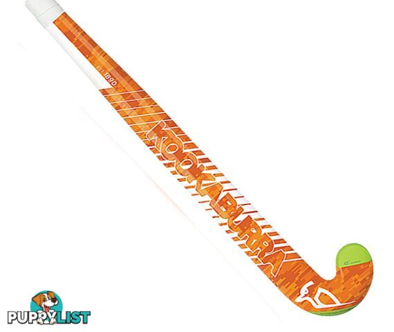 Kookaburra Inferno 36.5 L-Bow Hockey Stick - Orange - KOOKABURRA - 9313131261631