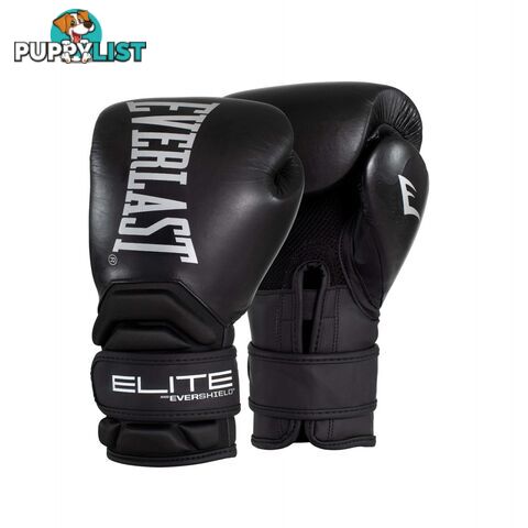 Everlast Contender Elite 16oz Training Glove - Black/Black - EVERLAST - 9355504089817