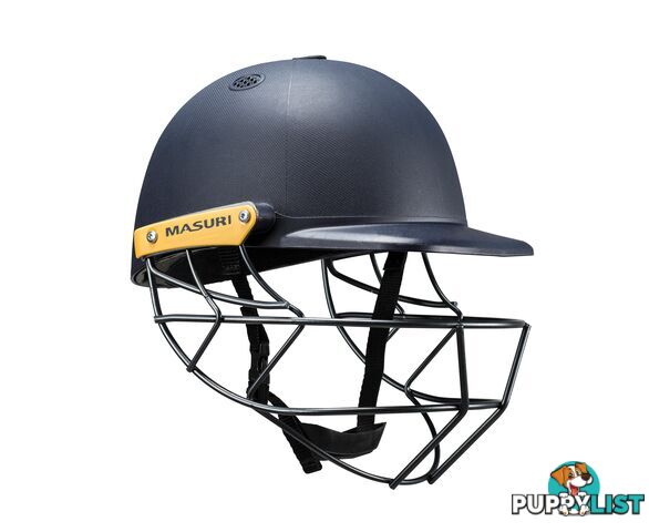 Masuri C Line Steel Junior Batting Helmet (with Adjustor) - Navy l Size S - MASURI