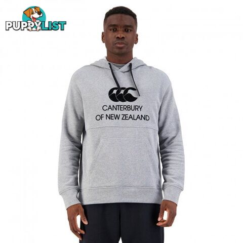 Canterbury Mens Of NZ Hoodie - Static Marle - CANTERBURY