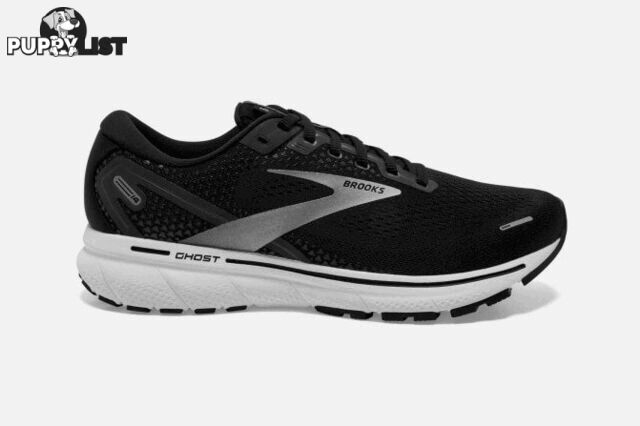 Brooks Mens Ghost 14 D Black - BROOKS