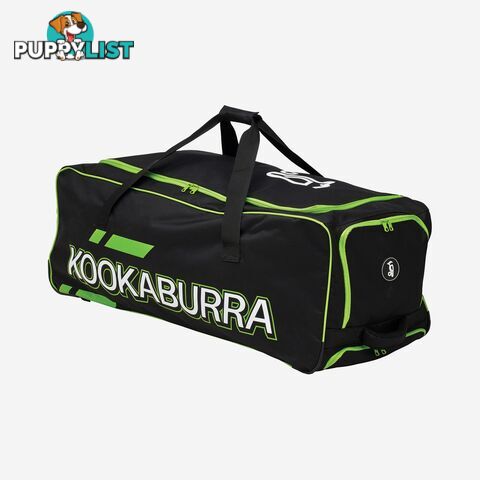 Kookaburra Pro 2.0 Wheelie Cricket Bag - Black - KOOKABURRA