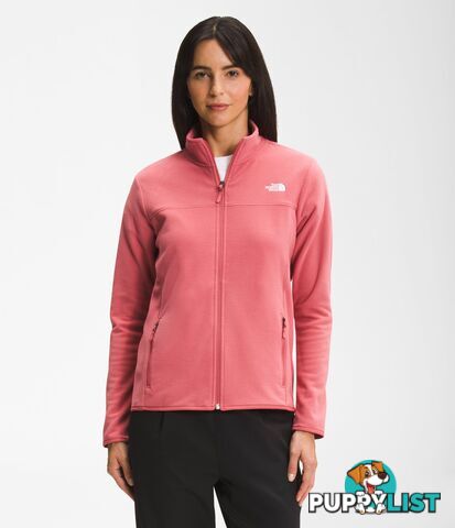 The North Face Womens TKA Glacier Fleece Full Zip Jacket - Slate Rose - THE NORTH FACE