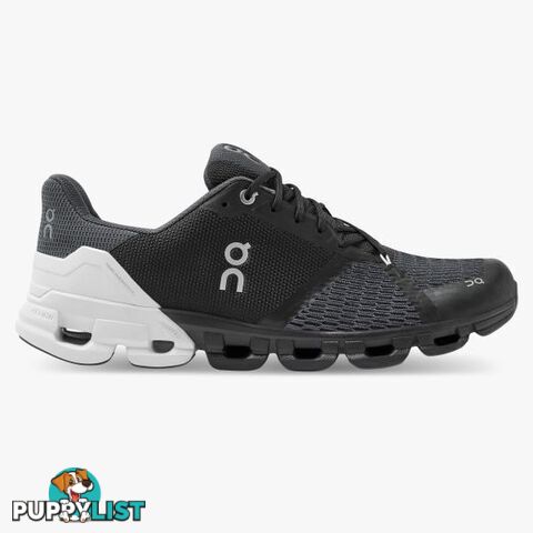 On Cloudflyer Mens Running Shoe - Black/White - ON - 7630040574303