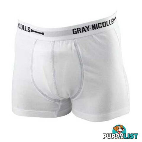 Gray-Nicolls Cricket Mens Trunks - White - GRAYNICOLLS