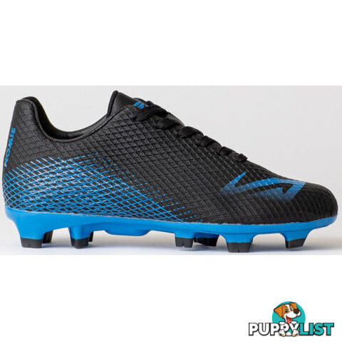 Nomis Magnet FG Kids Footy Boot - Black/Blue - NOMIS