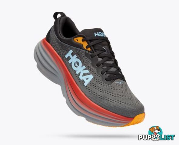 Hoka Bondi 8 Mens Running Shoe - Anthracite/Castlerock - HOKA