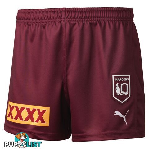 Puma Qld Maroons 2022 Adult Replica Short - Maroon - PUMA