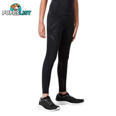 2XU Youth Compression Tights - Black/Nero - 2XU - 9336340422730