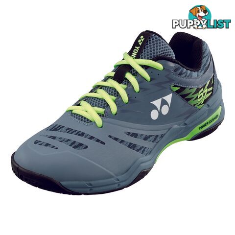 Yonex 57 Power Cushion Badminton Shoes - Blue Grey - YONEX