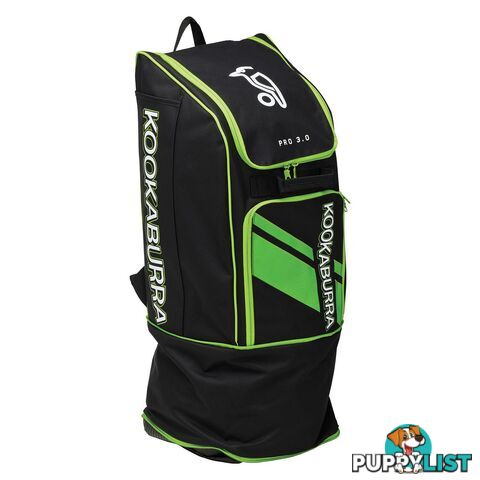 Kookaburra Pro 3.0 Duffle Cricket Bag - Black - KOOKABURRA