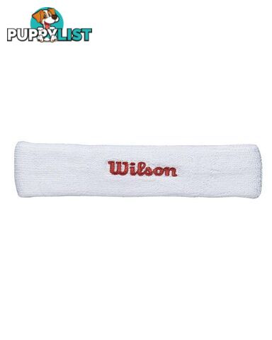 Wilson Tennis Headband - White - WILSON