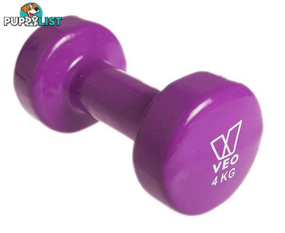 HCE/VEO Vinyl Dumbbell 4kg - HCE - 20003623