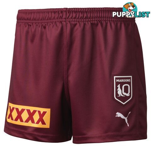 Puma Qld Maroons 2022 Adult Replica Short - Maroon - PUMA