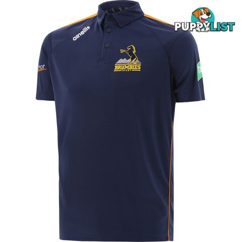 ONeills Brumbies Adults 2022 Polo Shirt - ONEILLS