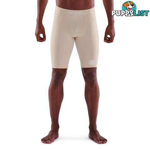 Skins Series-1 Mens Half Tights - Neutral - SKINS