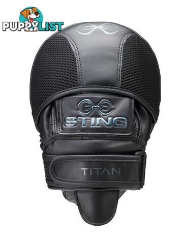 Sting Titan Neo Gel Focus Mitt - Black/Charcoal - STING - 9336321032019