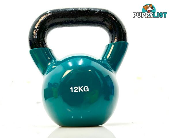 VEO Vinyl Coated Kettlebell 12KG - VEO