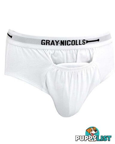 Gray-Nicolls Cricket Boys Briefs - White lSize 16 - GRAYNICOLLS