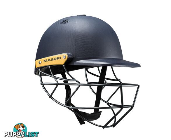 Masuri C Line Steel Junior Batting Helmet (with Adjustor) - Navy l Size L - MASURI