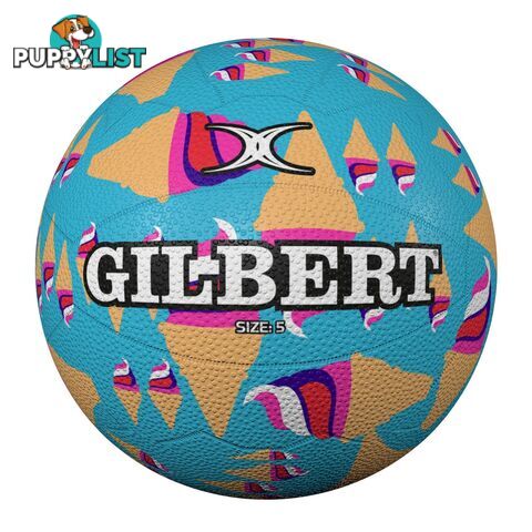 Gilbert Glam Ice Cream Size 5 Netball - GILBERT