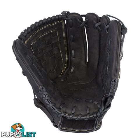 Mizuno MVP Prime 13 Inch RHT Fastpitch Softball Glove - Black/Gold - MIZUNO