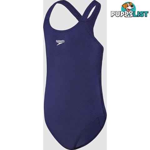 Speedo Girls Endurance + Medalist Swimsuit - Speedo Navy - SPEEDO