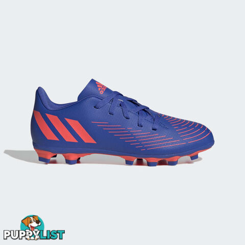 Adidas Predator Edge.4 FXG Kids Footy Boot - Hi-Res Blue/Turbo - ADIDAS